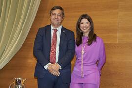 Toma de posesión de Inmaculada Azqueta Conde como nueva Directora del Gabinete del Rector de la Universidad de Málaga. Edificio del Rectorado. Abril de 2024