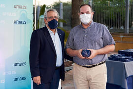 Homenaje al personal jubilado o que cumple 25 años de servicio en la Universidad de Málaga. Jardín Botánico. Septiembre de 2021