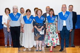 Graduación del curso del Aula de Mayores de la Universidad de Málaga. Paraninfo. Junio de 2019