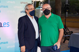 Homenaje al personal jubilado o que cumple 25 años de servicio en la Universidad de Málaga. Jardín Botánico. Septiembre de 2021