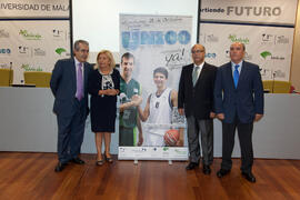 Presentación del evento deportivo Universidad de Málaga y Unicaja "Ser único, formamos equip...