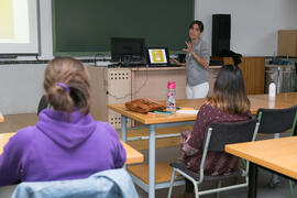 Desarrollo de un taller en el II Día del Estudiante. Campus de Teatinos. Octubre de 2018