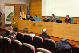 "Jornadas de columnismo de opinión. Encuentros en Málaga". Edificio del Rectorado. Enero de 2014