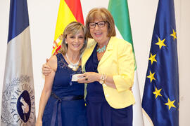 Homenaje al personal que cumple 25 años al servicio de la Universidad de Málaga y personal jubilado. Paraninfo. Julio de 2014