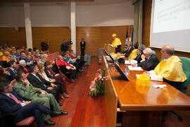 Investidura como Doctor "Honoris Causa" de Edmund Neugebauer por la Facultad de Medicina de la Universidad de Málaga. Edificio del Rectorado. Noviembre de 2016