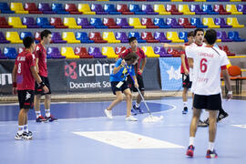 Partido Egipto - China Taipei. Categoría masculina. Campeonato del Mundo Universitario de Balonmano. Antequera. Julio de 2016