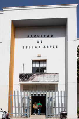 Facultad de Bellas Artes. Campus de El Ejido. Mayo de 2017
