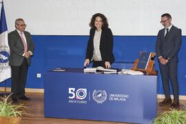 Toma de posesión de Laura Delgado Antequera como profesora titular del Área de Métodos Cuantitati...