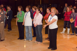 Taller de Ritmos Básicos para Mayores. 3º Congreso Internacional de Actividad Físico-Deportiva para Mayores de la Universidad de Málaga. Palacio de Ferias y Congresos de Málaga. Marzo de 2009