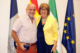 Homenaje al personal que cumple 25 años al servicio de la Universidad de Málaga y personal jubilado. Paraninfo. Julio de 2014