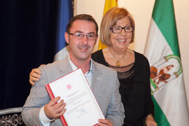 Toma de posesión del personal de administración y servicios de la Universidad de Málaga. Rectorado. Noviembre de 2012