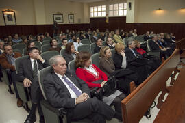 Asistentes a una conferencia. Facultad de Derecho. Febrero de 2010
