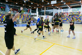 Partido Universidad de Aveiro - Universidad de Colonia. Categoría Femenina. Campeonato Europeo Universitario de Balonmano. Antequera. Julio de 2017