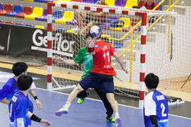 Partido Japón - Corea del Sur. Categoría masculina. Campeonato del Mundo Universitario de Balonmano. Antequera. Julio de 2016