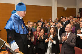 Investidura como Doctor "Honoris Causa" de Hans-Dieter Wienberg por la Facultad de Ciencias de la Universidad de Málaga. Rectorado. Mayo de 2016