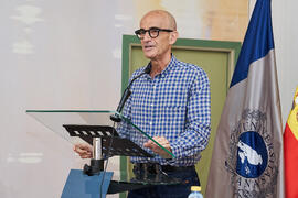 José Juan Benítez Rochel. Presentación del Retrato de Honor de D. Eugenio José Luque Domínguez. Facultad de Ciencias Económicas y Empresariales. Junio de 2025