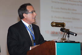 Acto inaugural. 4º Congreso Internacional de Actividad Físico-Deportiva para Mayores. Escuela Técnica Superior de Ingeniería Informática y Telecomunicaciones. Marzo de 2011