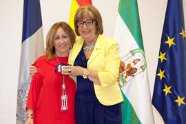 Homenaje al personal que cumple 25 años al servicio de la Universidad de Málaga y personal jubilado. Paraninfo. Julio de 2014