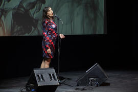 Concierto de Luz Casal. Apertura del Curso Académico 2019-2020 de la Escuela Técnica Superior de Arquitectura de la Universidad de Málaga. Teatro Cervantes. Octubre de 2019