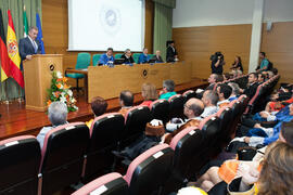 Investidura como Doctor "Honoris Causa" de Hans-Dieter Wienberg por la Facultad de Ciencias de la Universidad de Málaga. Rectorado. Mayo de 2016