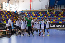 Partido Rusia - Polonia. Categoría femenina. Campeonato del Mundo Universitario de Balonmano. Antequera. Julio de 2016