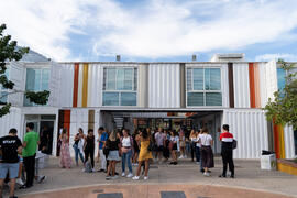 Welcome to UMA. Bienvenida a los alumnos de intercambio internacional de la Universidad de Málaga. Jardín botánico. Octubre de 2019