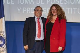 Toma de posesión de Macarena Vallejo Martín como profesor titular del Área de Psicología Social de la Universidad de Málaga. Paraninfo. Diciembre de 2022