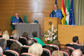 José Ramón Ramos en la investidura como Doctor "Honoris Causa" de Antonio Luque por la ...