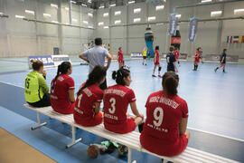 Partido Universidad de Primorska - Universidad de Akdeniz. Categoría femenina. Campeonato Europeo Universitario de Balonmano. Antequera. Julio de 2017
