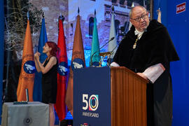 Discurso de Manuel Torralbo. Entrega de la Medalla de Oro de la Universidad de Málaga a la Universidad de Córdoba. Paraninfo. Junio de 2023