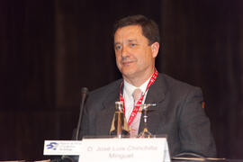 José Luis Chinchilla. Panel de Expertos. 3º Congreso Internacional de Actividad Físico-Deportiva para Mayores de la Universidad de Málaga. Palacio de Ferias y Congresos de Málaga. Marzo de 2009