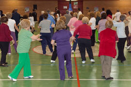 Taller de Tai Chi Chuan. 3º Congreso Internacional de Actividad Físico-Deportiva para Mayores de la Universidad de Málaga. Palacio de Ferias y Congresos de Málaga. Marzo de 2009