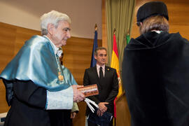 Investidura como Doctor "Honoris Causa" de D. Antonio Bonet Correa por la Universidad de Málaga. Rectorado. Febrero de 2014