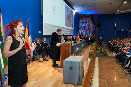 Discurso de Miguel Ángel Castro Arroyo. Entrega de la Medalla de Oro de la Universidad de Málaga a la Universidad de Sevilla. Paraninfo. Junio de 2023