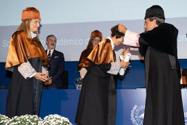 Investidura de Kazuyo Sejima como Doctora "Honoris Causa" por la Escuela de Arquitectura de la Universidad de Málaga. Paraninfo. Octubre de 2019