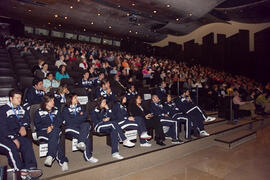 Asistentes a la Conferencia de Waneen W. Spirduso. 3º Congreso Internacional de Actividad Físico-Deportiva para Mayores de la Universidad de Málaga. Palacio de Ferias y Congresos de Málaga. Marzo de 2009