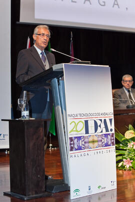 Conmemoración del 20 Aniversario del Parque Tecnológico de Andalucía. Palacio de Ferias y Congresos. Diciembre de 2012