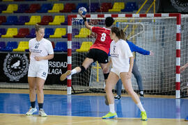 Partido Universidad de Primorska - Universidad Ovidius. Categoría femenina. Campeonato Europeo Universitario de Balonmano. Antequera. Julio de 2017