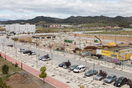 Construcción de la nueva Facultad de Psicología. Campus de Teatinos. Abril de 2018