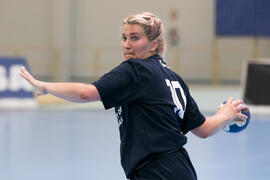 Partido Universidad de Primorska - Universidad de Akdeniz. Categoría femenina. Campeonato Europeo Universitario de Balonmano. Antequera. Julio de 2017
