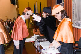 Investidura de nuevos doctores por la Universidad de Málaga. Paraninfo. Diciembre de 2009