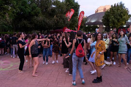 Welcome to UMA. Bienvenida a los alumnos de intercambio internacional de la Universidad de Málaga. Jardín botánico. Octubre de 2019