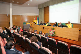 Investidura como Doctor "Honoris Causa" de Edmund Neugebauer por la Facultad de Medicina de la Universidad de Málaga. Edificio del Rectorado. Noviembre de 2016