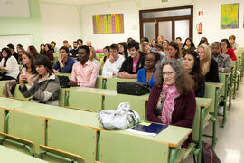 Alumnos durante su graduación en el CIE de la Universidad de Málaga. Centro Internacional de Espa...