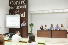 Graduación del alumnado del CIE de la Universidad de Málaga. Centro Internacional de Español. Julio de 2015