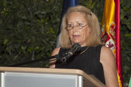 Cena de gala con motivo al homenaje para los jubilados y personal que cumple 25 años de servicio en la Universidad de Málaga. Jardín Botánico. Junio de 2010