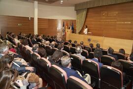 Discurso de Teodomiro López. Toma de posesión de nuevos Vicerrectores adjuntos y personal asesor del Rector de la Universidad de Málaga. Edificio del Rectorado. Abril de 2024