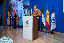 Discurso de Javier López. Investidura de Bernardo Quintero como Doctor "Honoris Causa" por la Universidad de Málaga. Paraninfo. Marzo de 2025