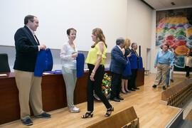 Graduación del curso del Aula de Mayores de la Universidad de Málaga. Paraninfo. Junio de 2017