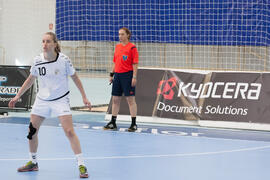 Partido República Checa - India. Categoría femenina. Campeonato del Mundo Universitario de Balonmano. Antequera. Julio de 2016